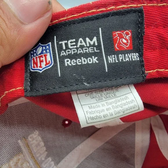 Reebok San Francisco 49ers Willis 52 Red Hat Cap Adjustable Casual Football
